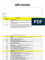 355 GMP Checklist