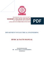 HVDC FACTS Lab Manual