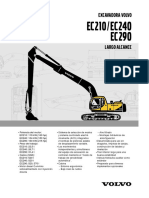 Volvo Excavadora Ficha Tecnica V-Ec210-240