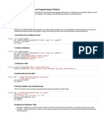 SQL Python Connect