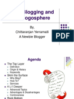 Blogs, Blogging and The Blogsphere