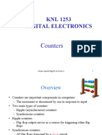 KNL 1253 Digital Electronics: Counters