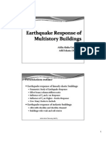 EQ Response of Multistory Building 2010