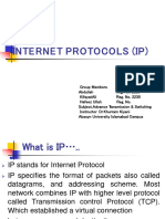 Presentation On Internet Protocol by Abdullah