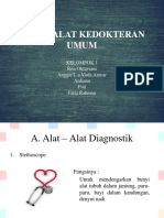 Alat - Alat Kedokteran Umum Kelompok 1