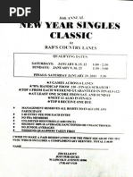 Rab's New Years Singles Classic Flyer