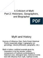 Greek Criticism of Myth 2