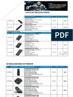 Lista de Precio Forza PDF