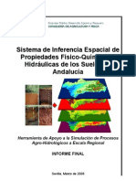 Sistema de Inferencia Espacial de Propiedades de Los Suelos de Andalucia