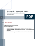 Pratique de L'économétrie Linéaire - 2 - Multicolinéarité PDF