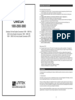 Manual - Omega1000 3000T ENG ESP FRA PDF