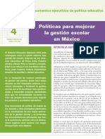 Lectura 7. - Políticas para Mejorarla Gestión Escolar en México (Recuperado)