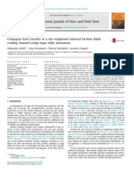 Conjugate Heat Transfer of A Rib Roughened Interna - 2016 - International Journa