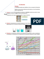 Unidad 2 Solubilidad de Compuestos Orgánicos