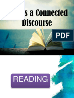 Text As Connected Discourse