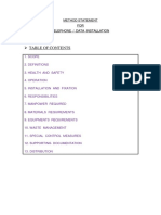 00 - MS - Telephone or Data System Installation