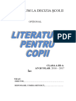 Literatura Pentru Copii