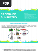 E4 Cadena de Suministro