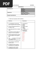 Quadrilaterals Solutions