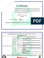 Certificado de Cipa STX - TRAS