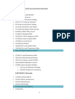 SAP BW HANA Topics WebWise