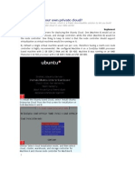 How To Create Your Own Private Cloud?: Let's Implement