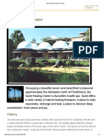 Quiet Healing Center Auroville PDF