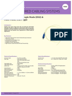 Fiber SM MM Pigtails Datasheet