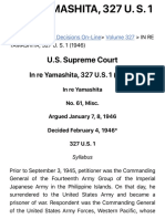 In Re Yamashita, 327 U. S. 1 (1946) - Us Supreme Court Decisions On-Line