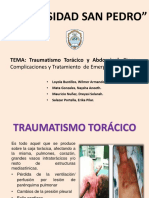 Traumatismo Toraxico y Abdominal