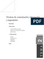 2 Tecnicas de Comunicacion Informacion y Negociacion