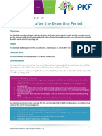 Ias 10 Events After The Reporting Period Summary