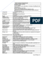 MUST To KNOW in Parasitology