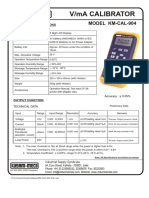 Digital Temperature MV Ma Calibrator KM CAL 904