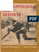 Kendall Blanchard y Alyce Taylor Cheska Antropologi A Del Deporte PDF