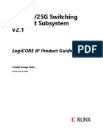 xilinx-1G/10G/25G Switching Ethernet Subsystem 