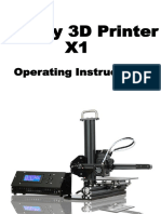 Tronxy X1 Operating Instruction