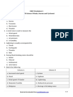 7 Science Worksheet ch8 1