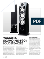 Yamaha Soavo ns-f901 Speakers Review Test Lores