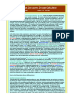 Passive Crossover Design Calculator 2.03