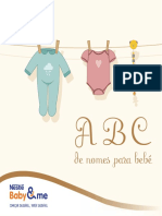 Abc de Nomes para Bebe