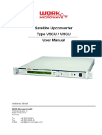 Work Upconverter 7500 Manual