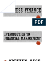 1 Introduction To Financial Management