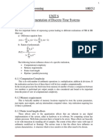 DIGITAL SIGNAL PROCESSING Unit 6