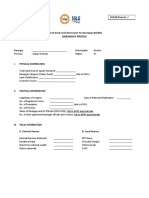 SGLGB Form 1 Barangay Profile