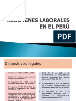 Regimenes Laborales en El Peru