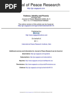 Violence, Identity and Poverty PDF