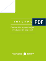 Informe Educacion Especial