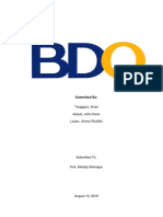 Strategic Management BDO