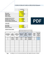 Design of Storage Tank API 650-07.01.2020